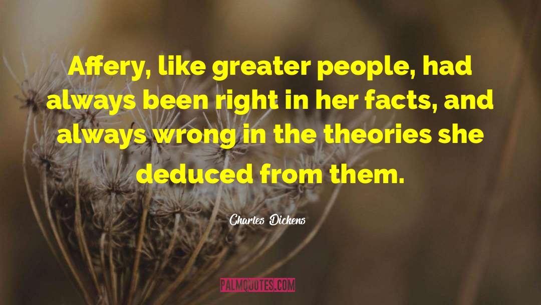 Always Wrong quotes by Charles Dickens