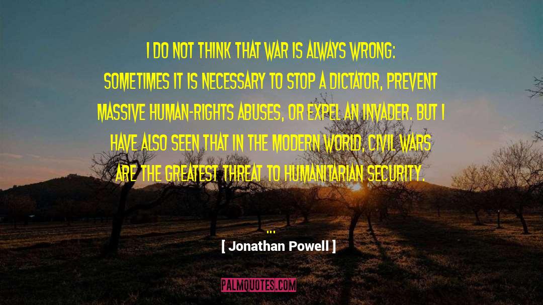 Always Wrong quotes by Jonathan Powell