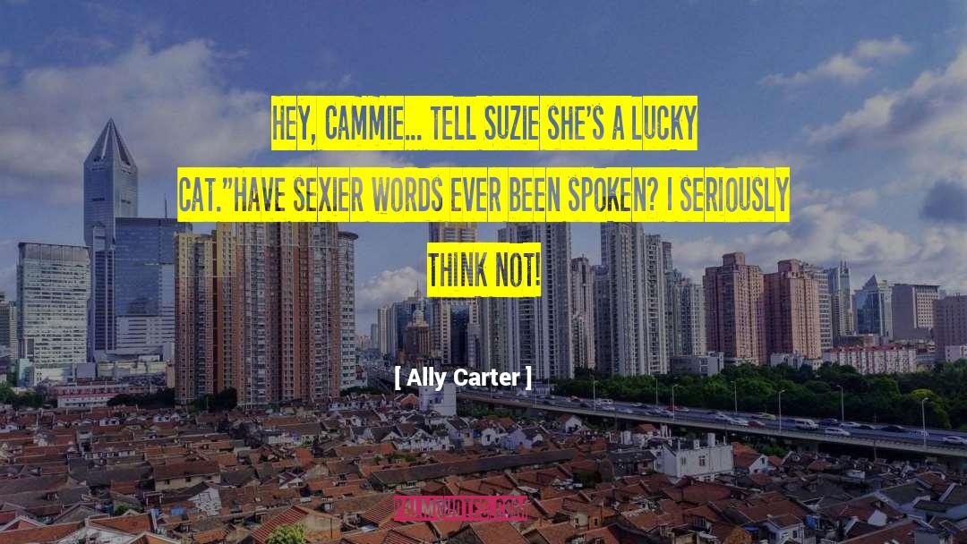 Alwilda Carter quotes by Ally Carter