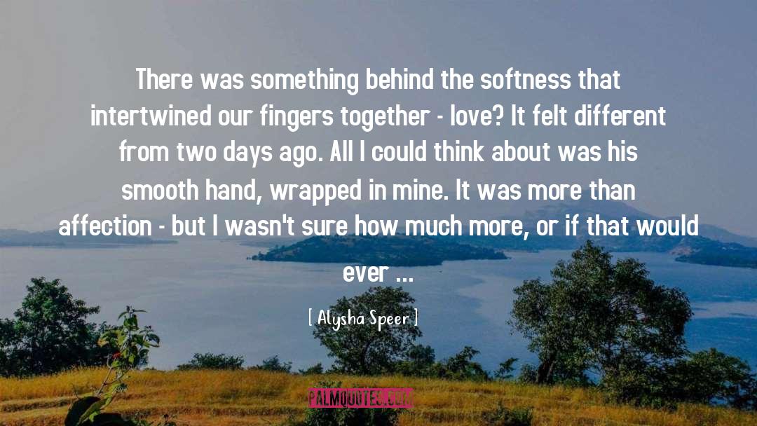 Alysha quotes by Alysha Speer