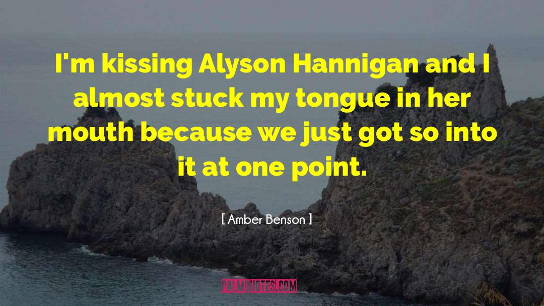 Alyson quotes by Amber Benson