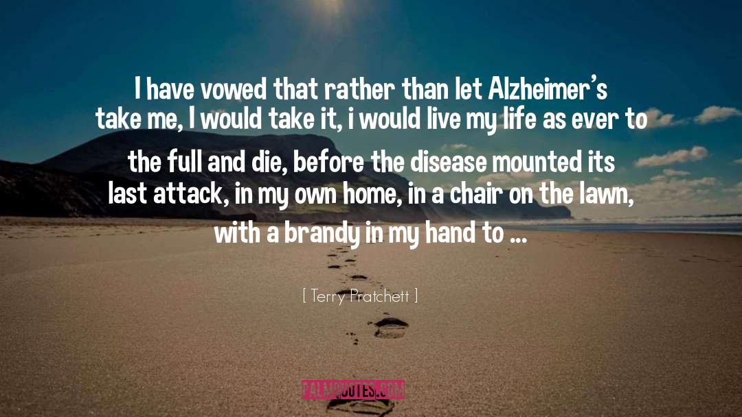 Alzheimer quotes by Terry Pratchett