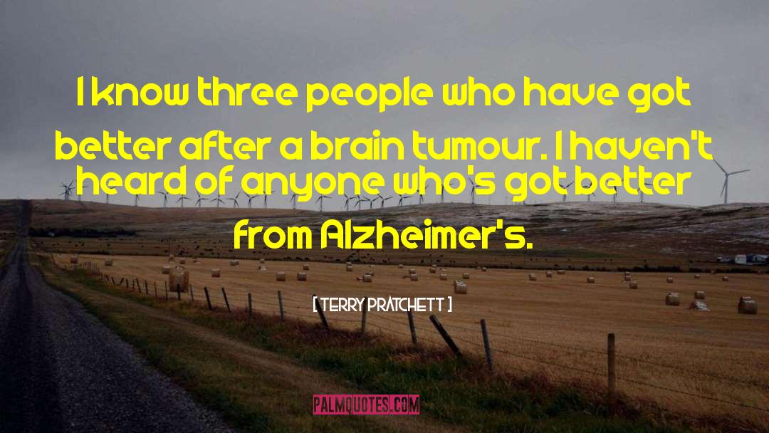 Alzheimer quotes by Terry Pratchett
