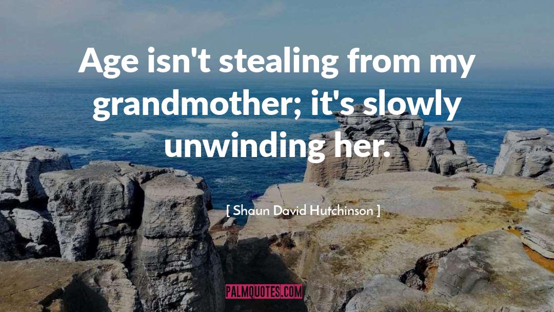 Alzheimers quotes by Shaun David Hutchinson