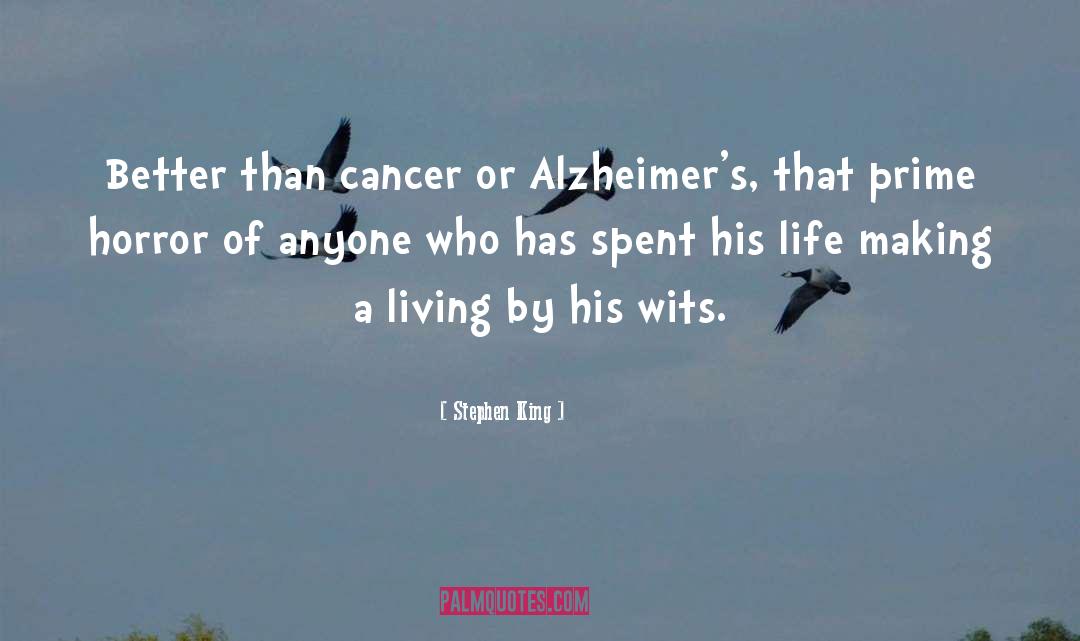 Alzheimers quotes by Stephen King