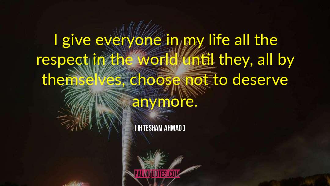 Amaan Ahmad quotes by Ihtesham Ahmad