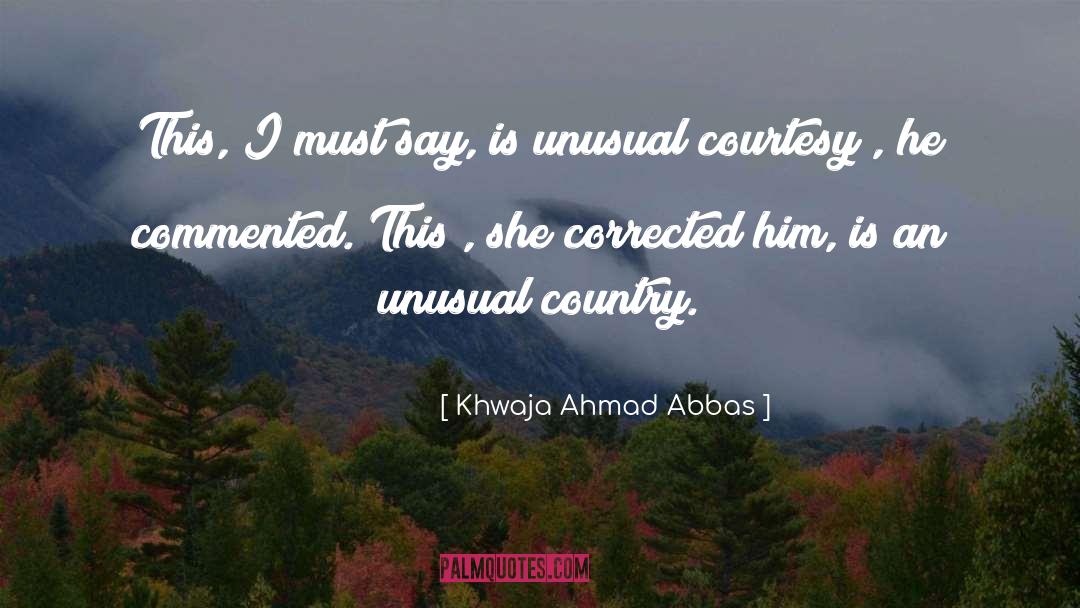 Amaan Ahmad quotes by Khwaja Ahmad Abbas