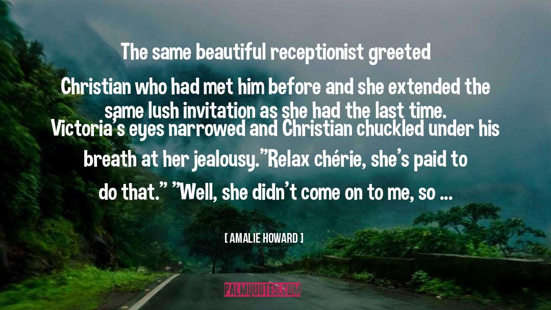 Amalie quotes by Amalie Howard