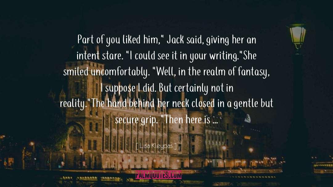 Amanda And Jack quotes by Lisa Kleypas