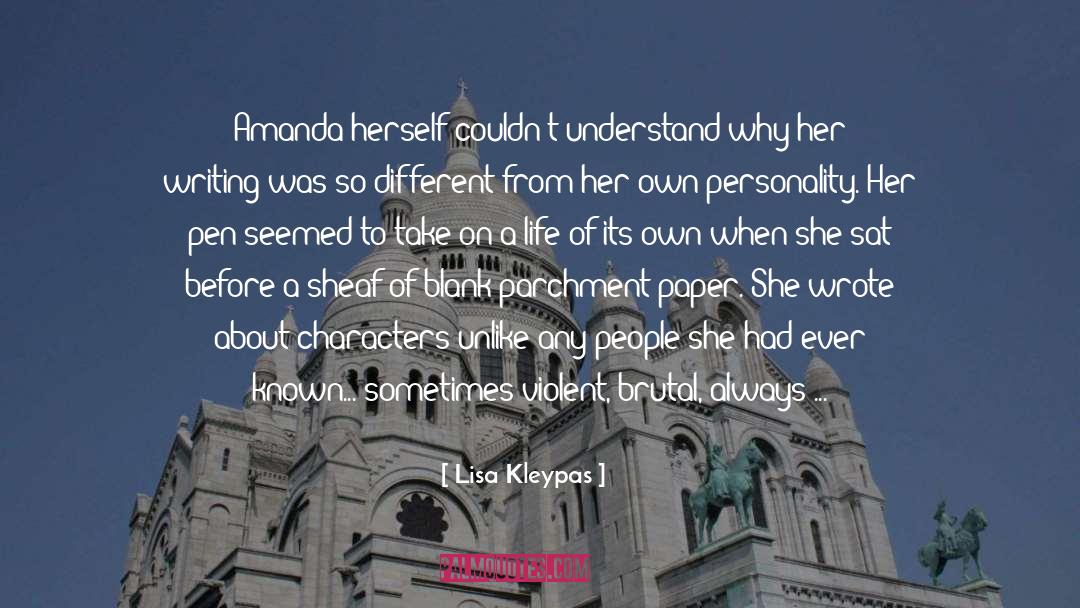 Amanda Briars quotes by Lisa Kleypas