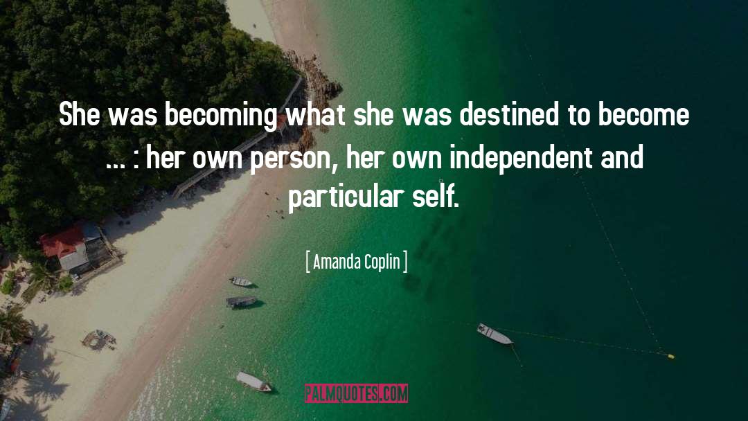 Amanda quotes by Amanda Coplin