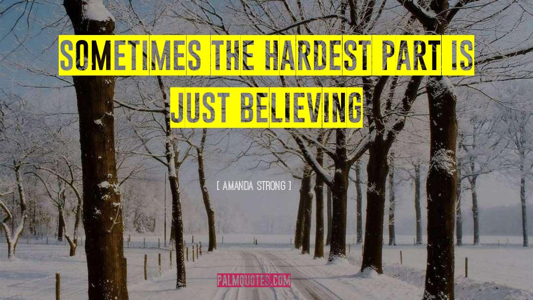 Amanda Strong quotes by Amanda Strong