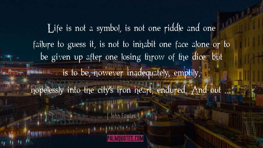 Amarantha S Riddle quotes by John Fowles