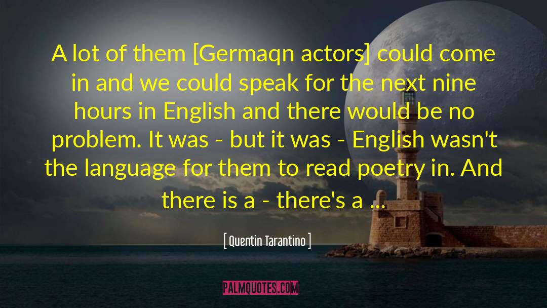Amarillas In English quotes by Quentin Tarantino