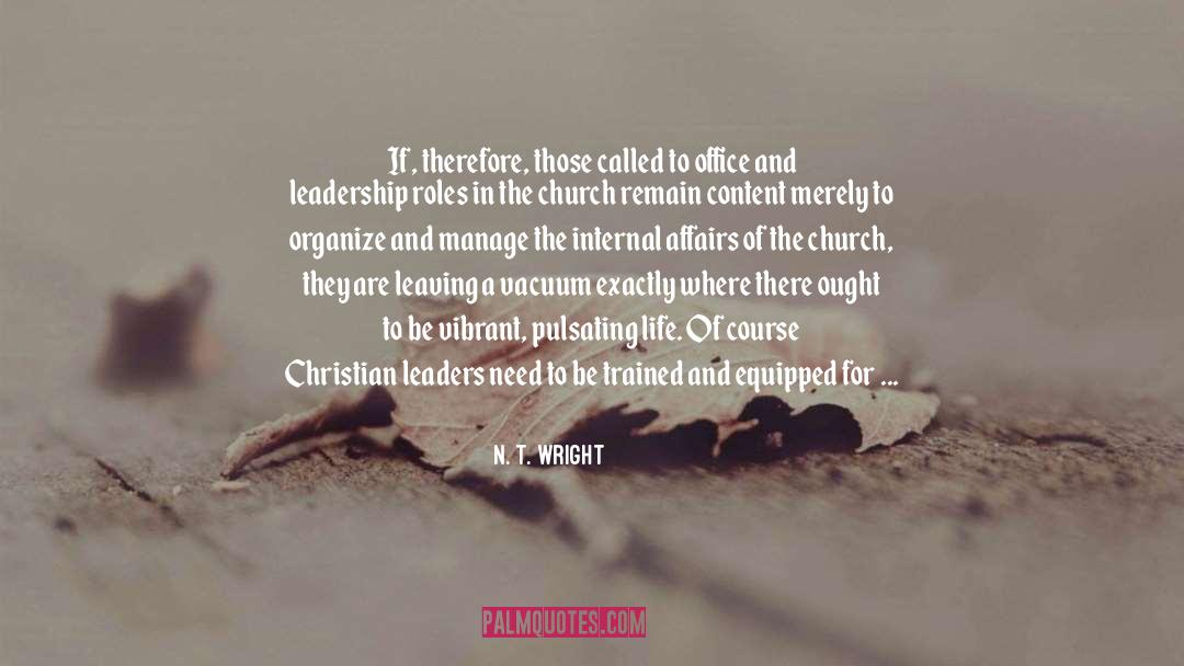 Amateur quotes by N. T. Wright