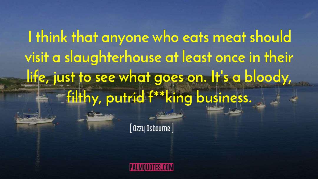 Amaya Ellman Slaughterhouse quotes by Ozzy Osbourne
