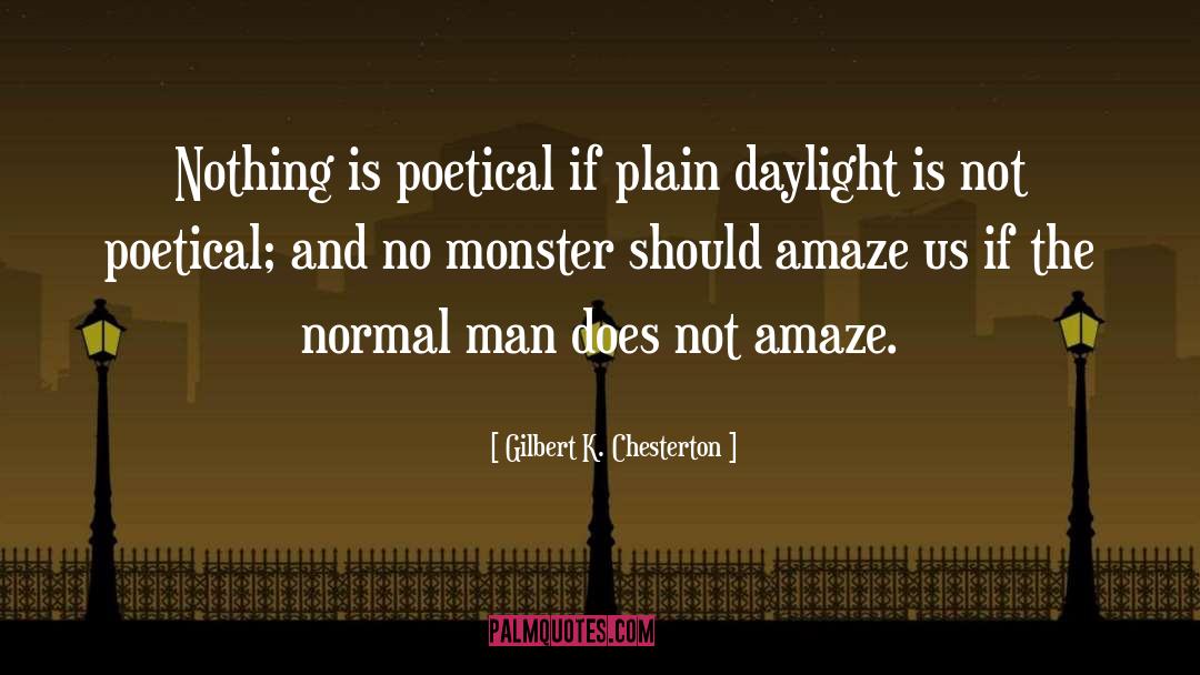 Amaze quotes by Gilbert K. Chesterton