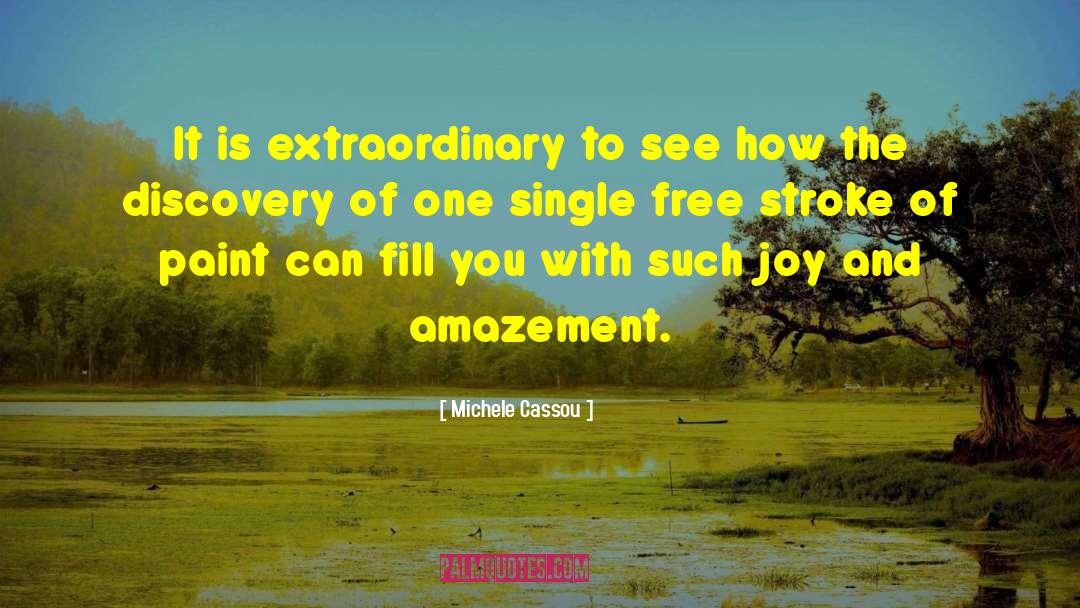 Amazement quotes by Michele Cassou