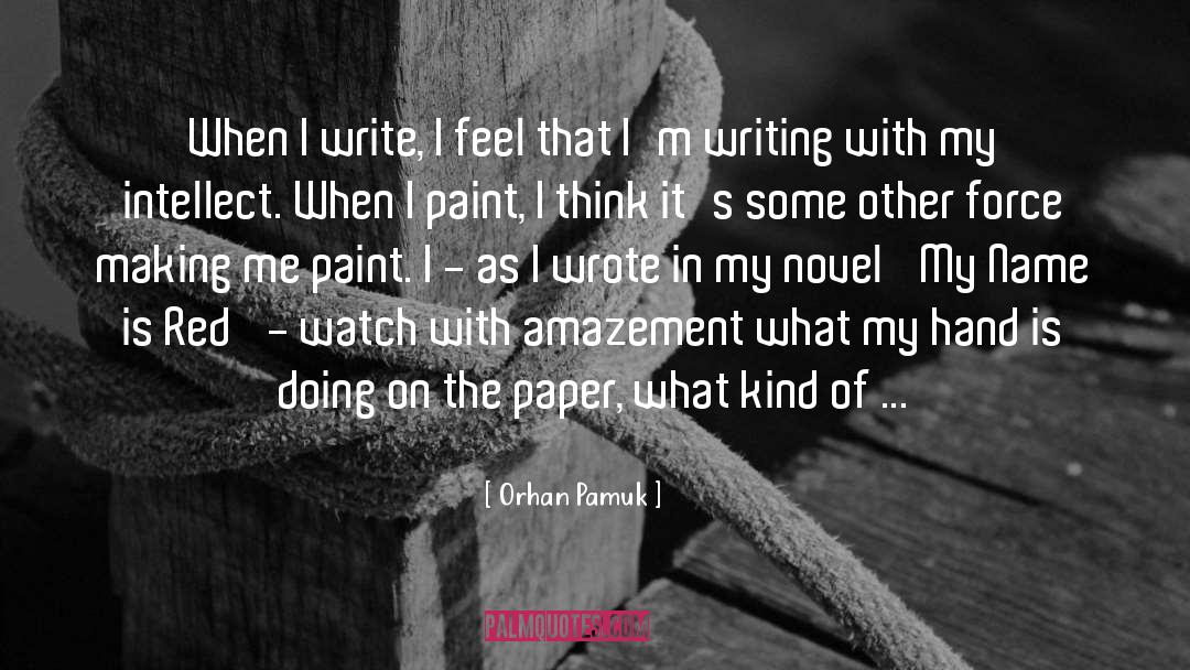 Amazement quotes by Orhan Pamuk