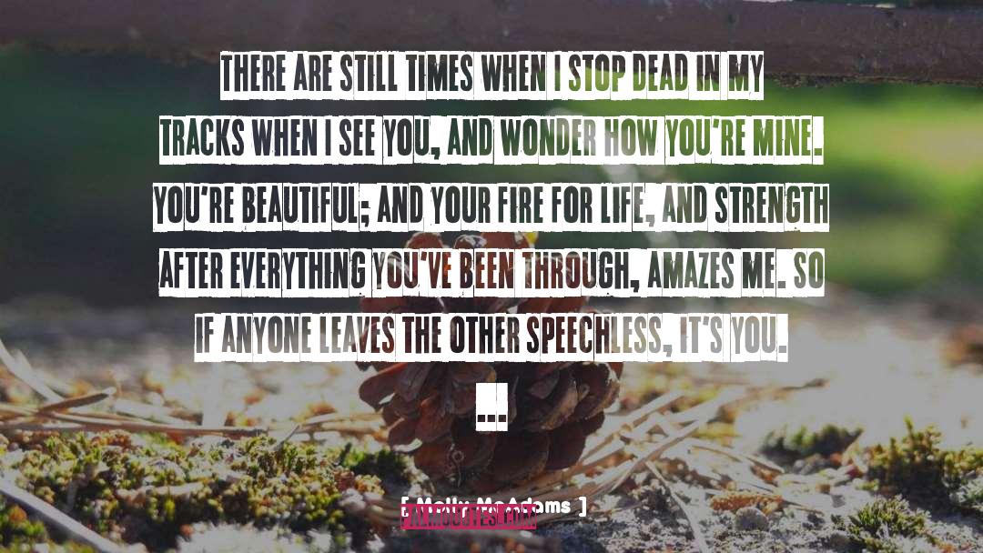 Amazes quotes by Molly McAdams