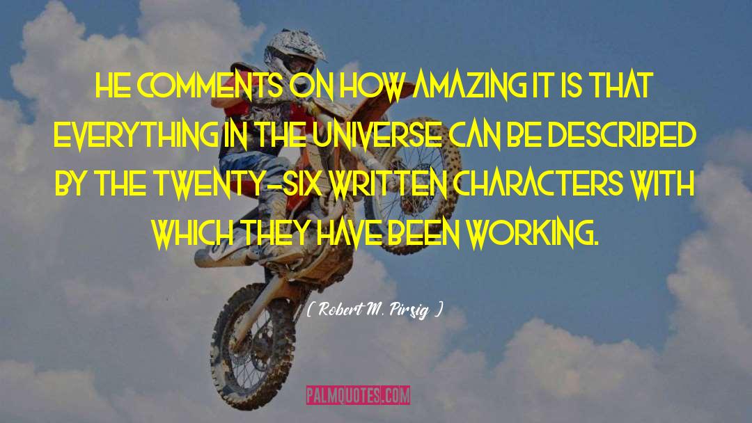 Amazing Beauty quotes by Robert M. Pirsig