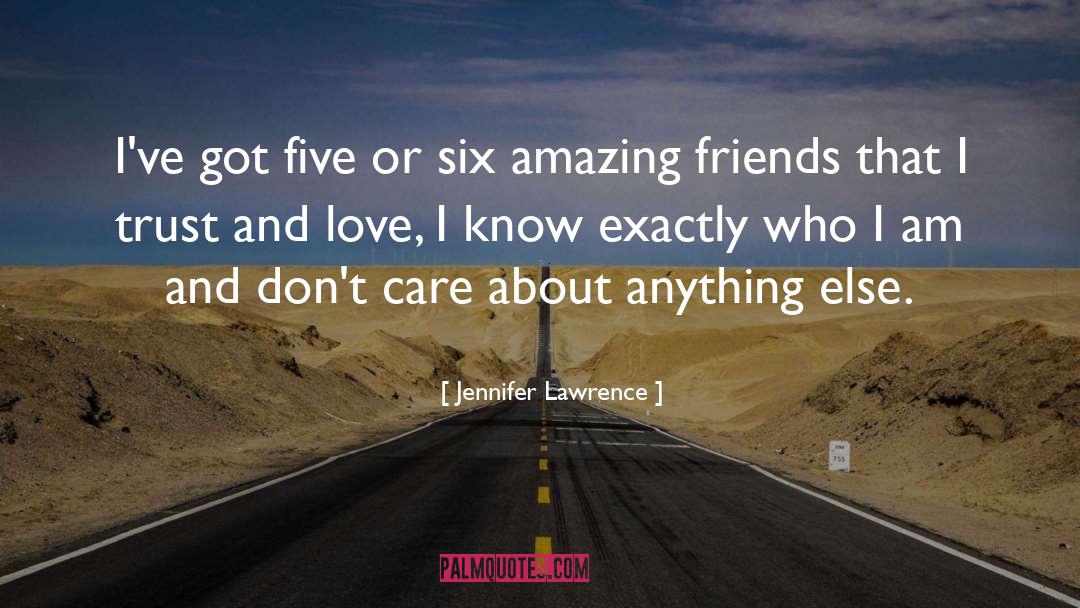 Amazing Friend quotes by Jennifer Lawrence