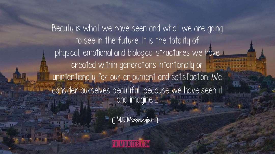 Amazing Future quotes by M.F. Moonzajer