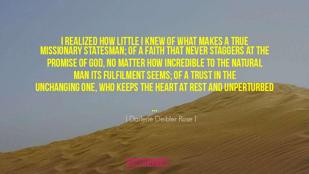 Amazing God quotes by Darlene Deibler Rose