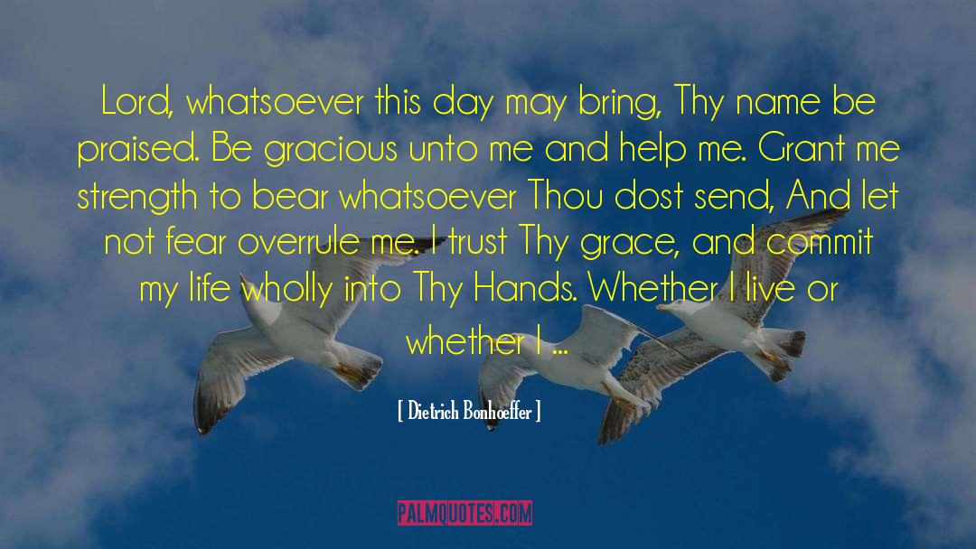 Amazing God quotes by Dietrich Bonhoeffer