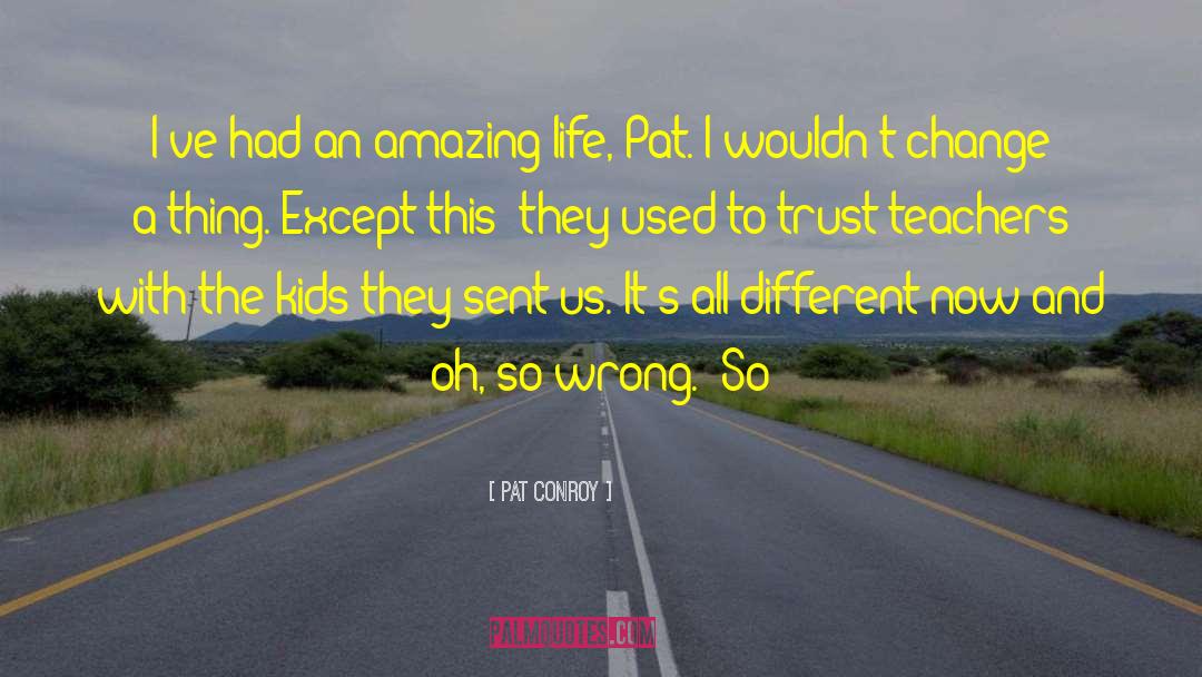 Amazing Life quotes by Pat Conroy