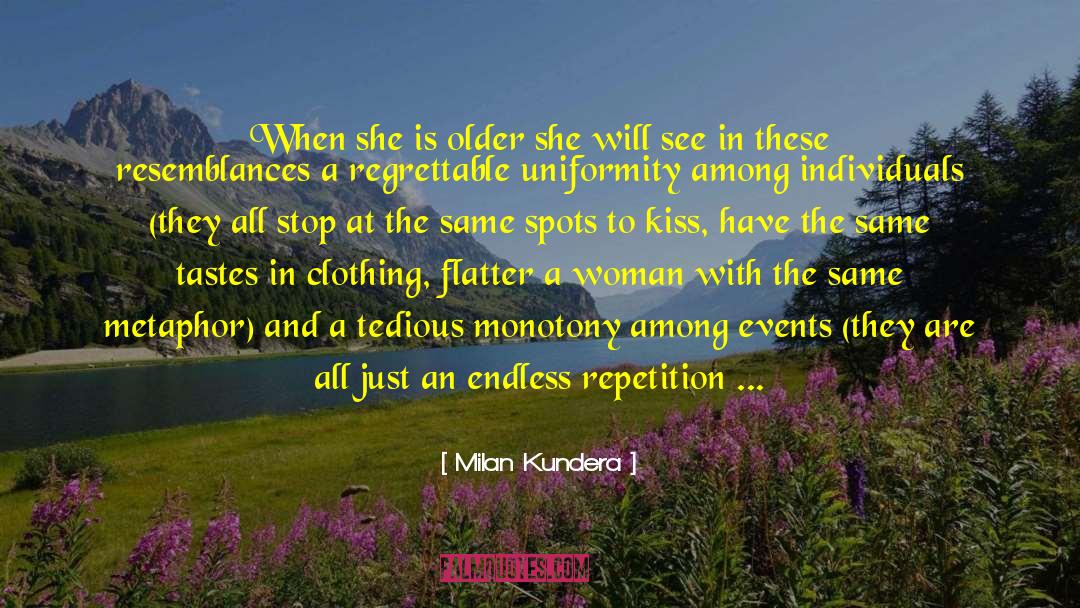 Amazing Metaphor quotes by Milan Kundera
