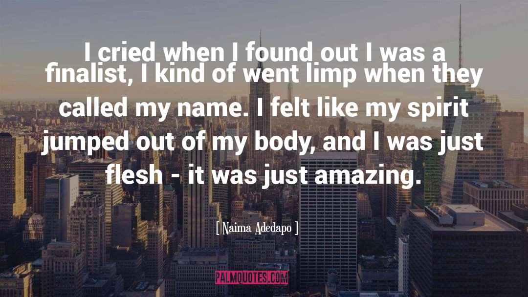 Amazing Metaphor quotes by Naima Adedapo