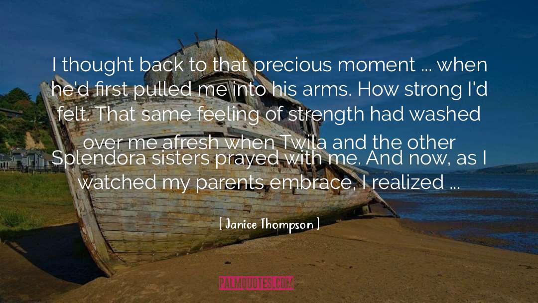 Amazing Parents quotes by Janice Thompson