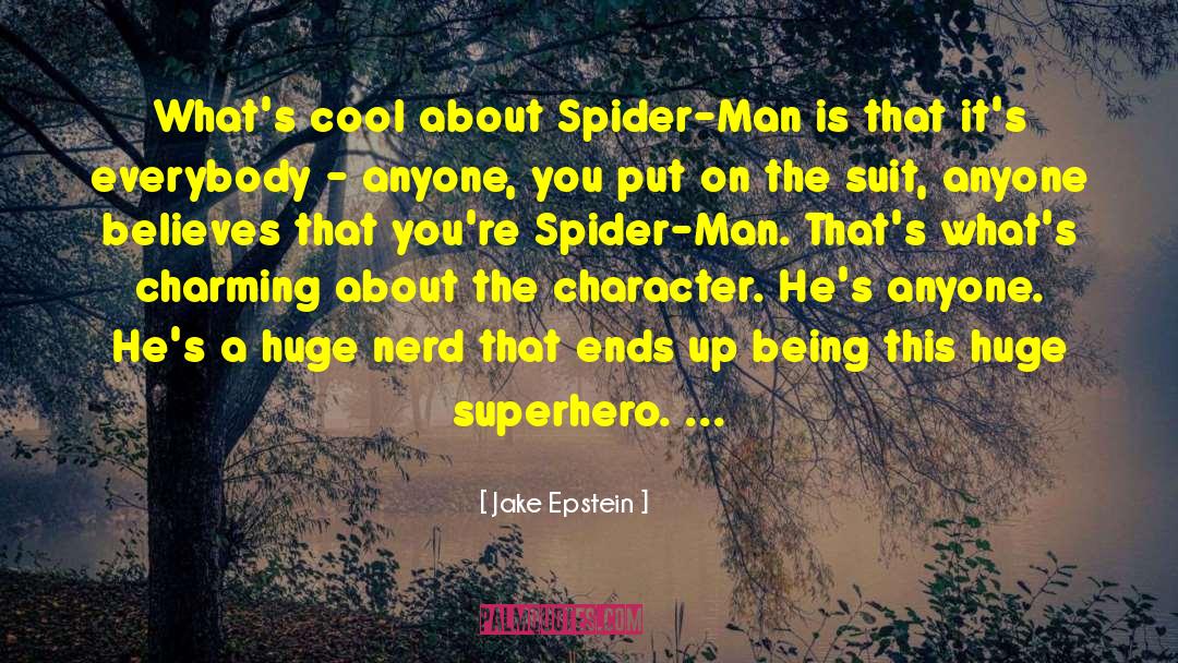Amazing Spider Man 2 Funny quotes by Jake Epstein