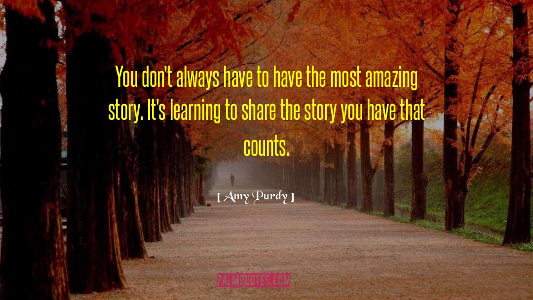 Amazing Story quotes by Amy Purdy
