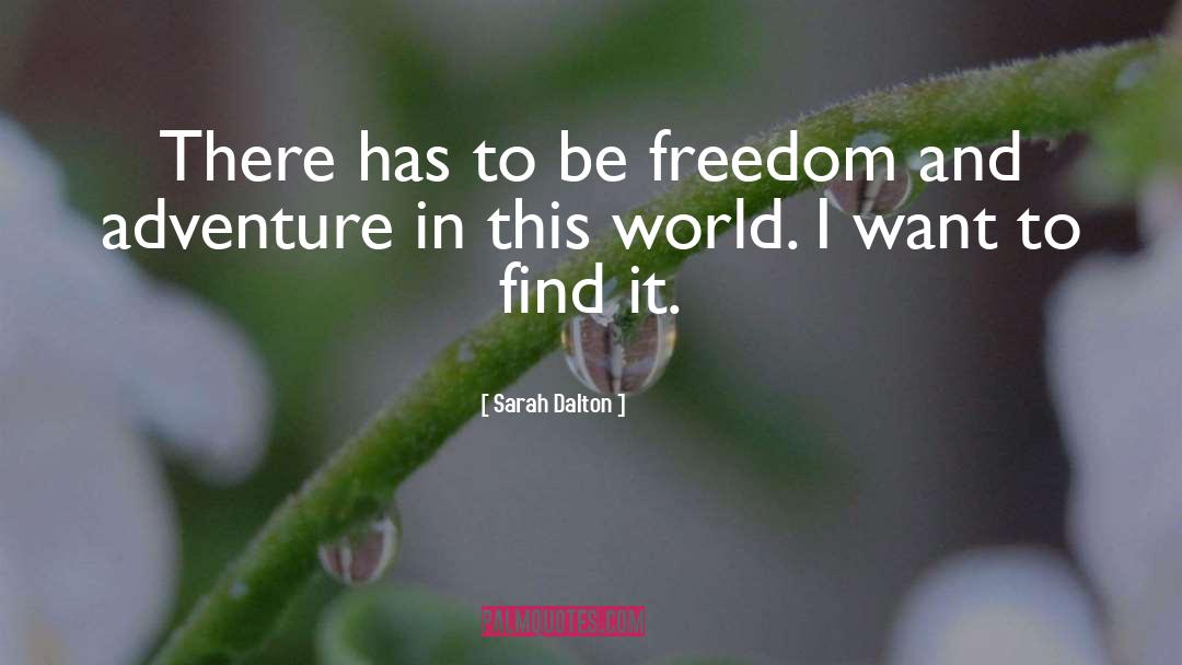 Amazing World quotes by Sarah Dalton