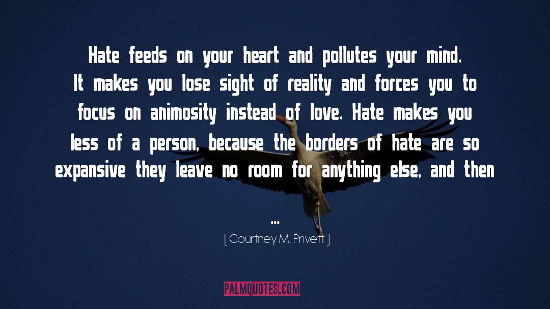 Amazing World quotes by Courtney M. Privett