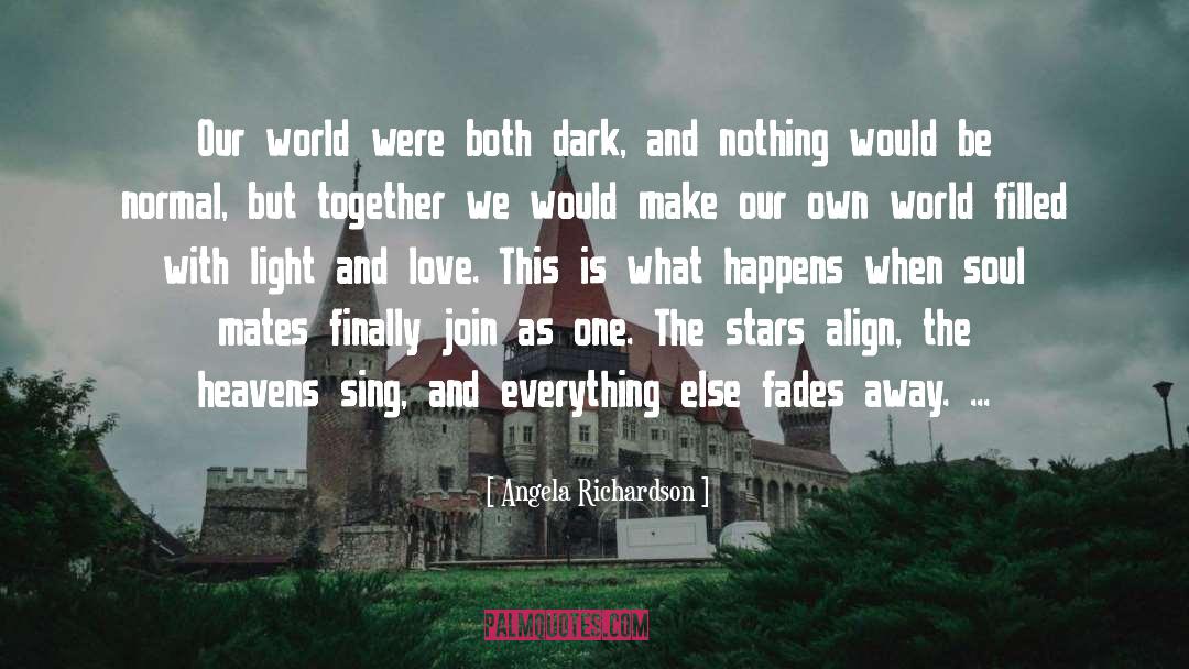 Amazing World quotes by Angela Richardson