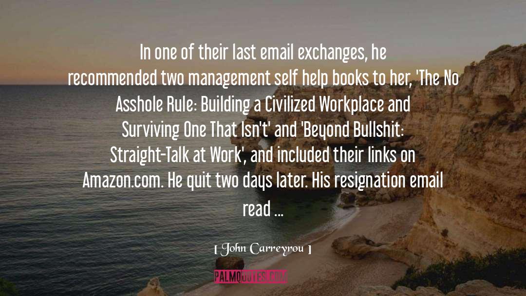Amazon Com quotes by John Carreyrou