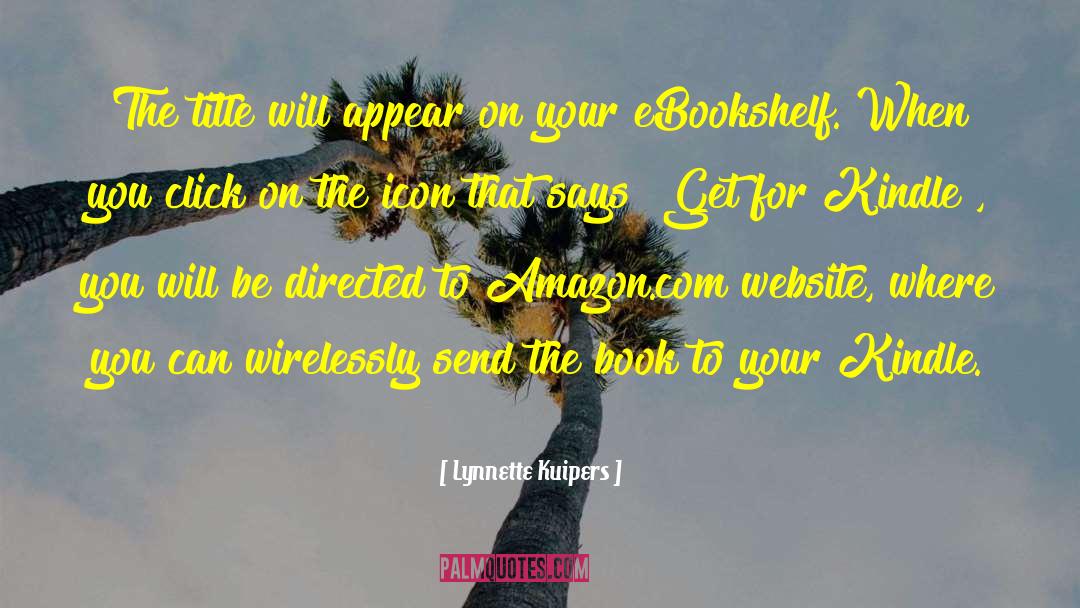 Amazon Kindle Book Store quotes by Lynnette Kuipers