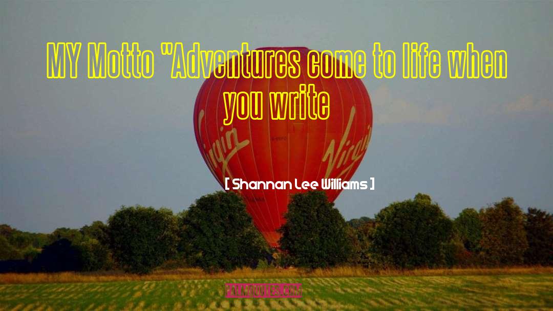 Amazon Lee Adventures quotes by Shannan Lee Williams