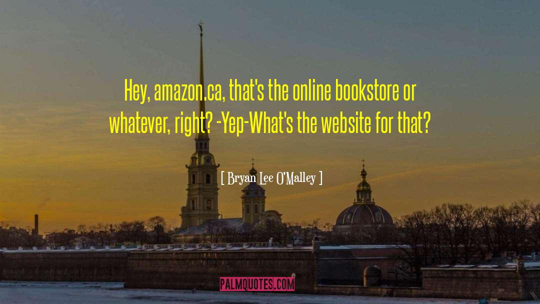 Amazon Lee Adventures quotes by Bryan Lee O'Malley