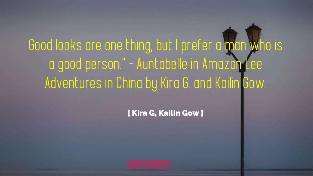 Amazon Lee Adventures quotes by Kira G, Kailin Gow