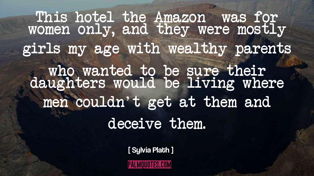 Amazon quotes by Sylvia Plath