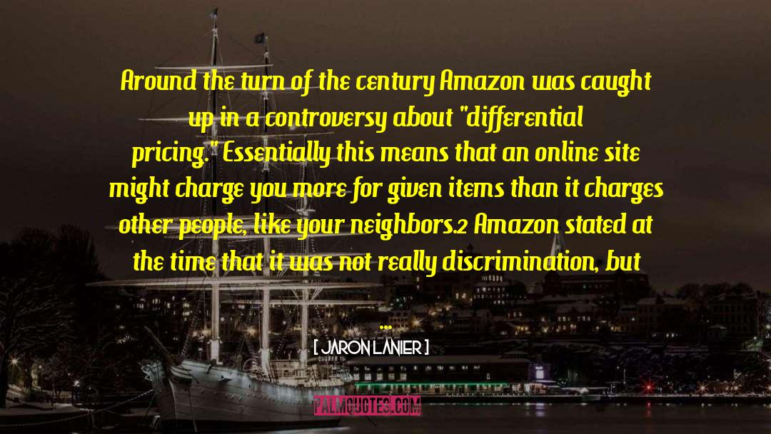 Amazon quotes by Jaron Lanier