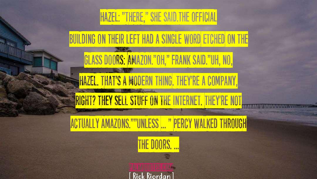 Amazons quotes by Rick Riordan