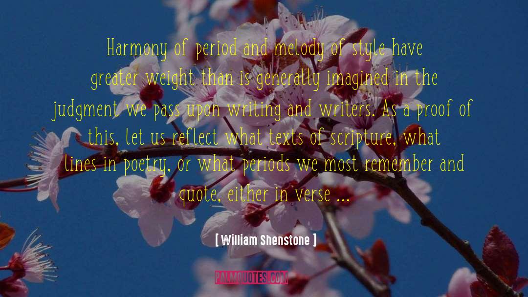 Ambasadora Verse quotes by William Shenstone