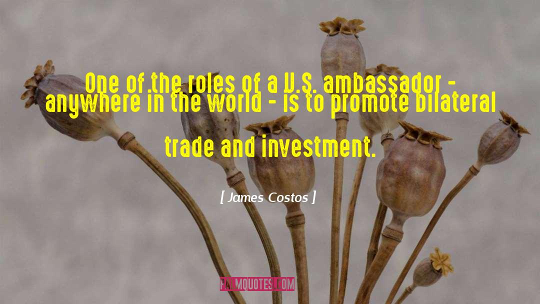 Ambassador quotes by James Costos