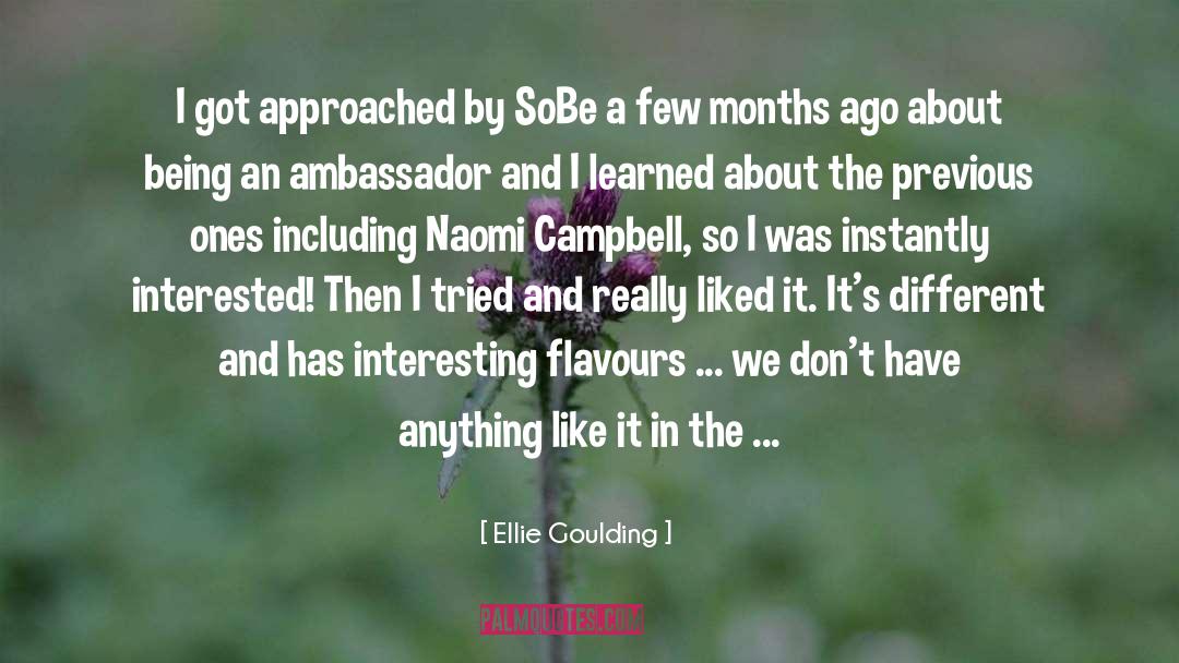 Ambassadors quotes by Ellie Goulding