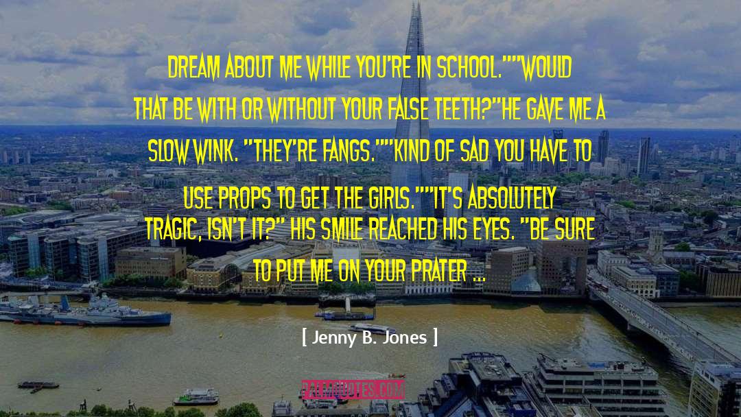 Amber Eyes quotes by Jenny B. Jones